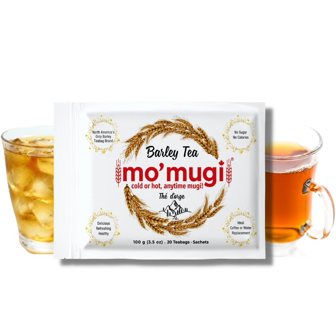 mo'mugi 20 Teabag Pouch with Free Shipping - The Canadian Barley Tea Company®